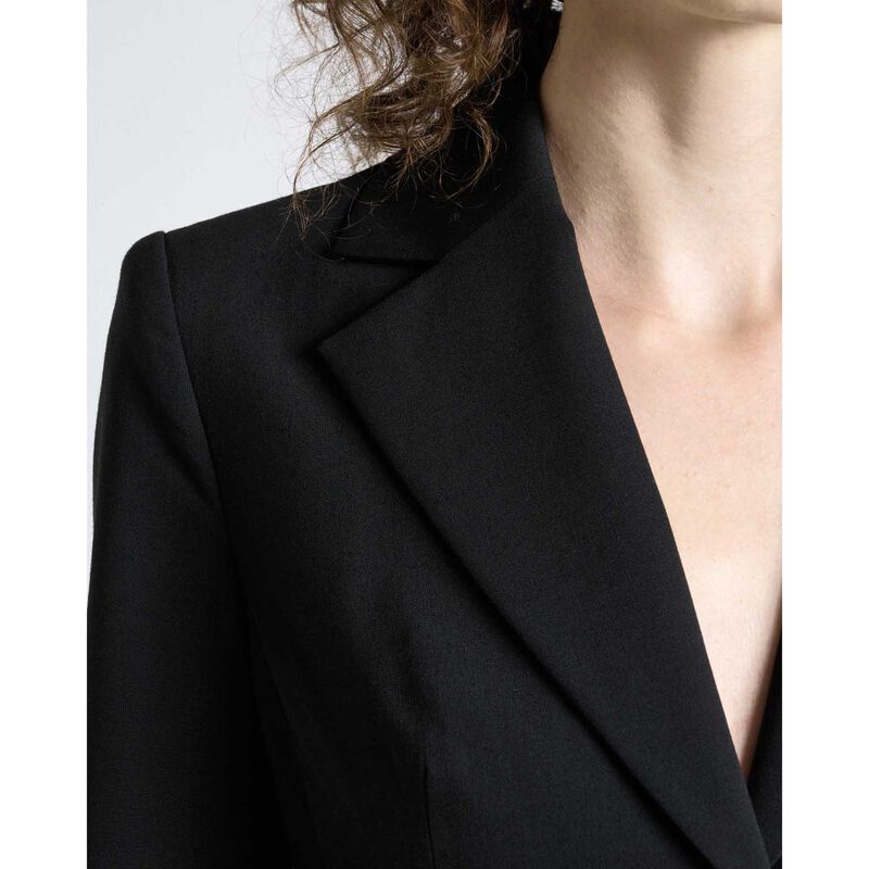 Cue European Stretch Suiting Hourglass Blazer image number 2